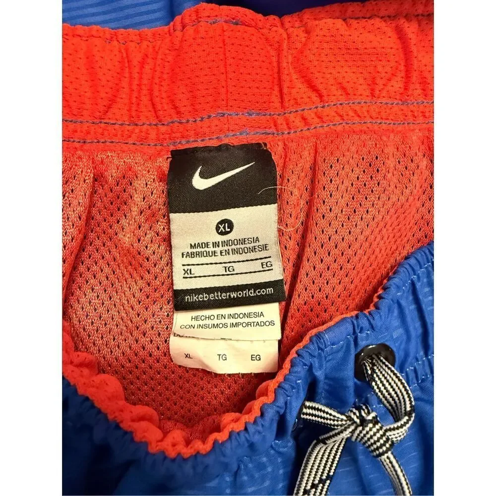 Nike Board Short Swim Trunks Lined Boys Sz. XL Blue Swim Soccer